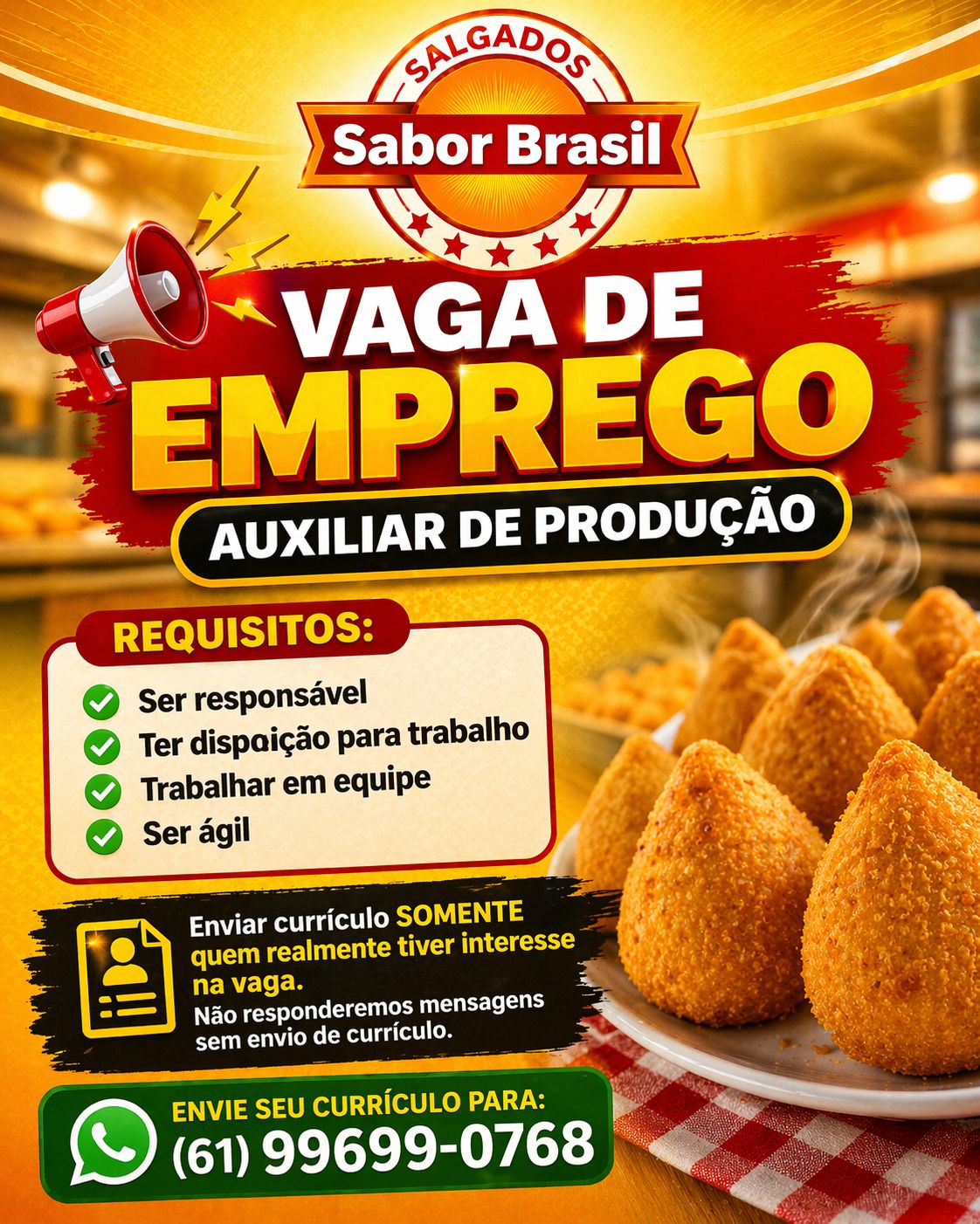 Oferta de emprego
