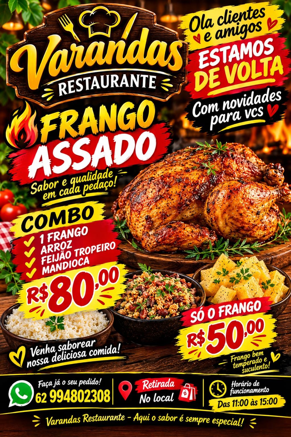 Frango assado